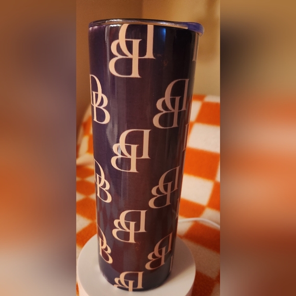 Monogram 20oz Tumbler.  NWT.  Hand Crafted - Picture 10 of 11